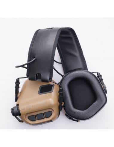 Earmor Cuffie Elettroniche M31 Tactical Brown colore marrone con 22 db