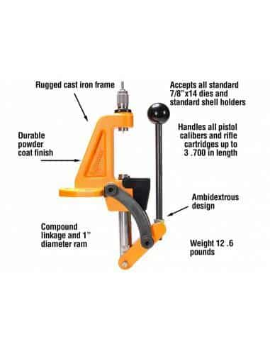 Lyman Pressa Ideal Reloading Press - 7726500 La pressa da banco Lyman Brass Smith