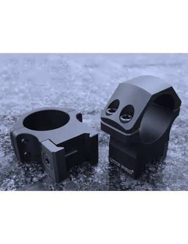 Anelli UTG 25 mm alti passo stretto