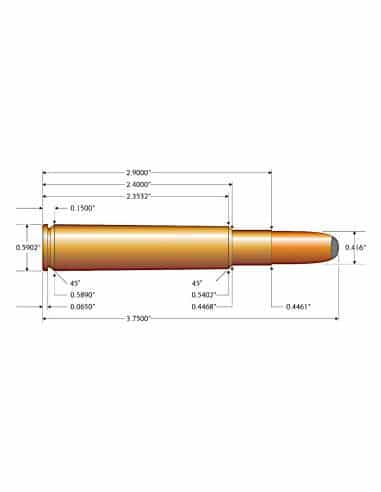 BOSSOLI NORMA 416 RIGBY  50 PEZZI 20210601