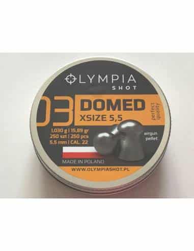Olympia Shot – Domed XS .22/5.5 mmpremium carabina pallini di piombo (250ct) L631-