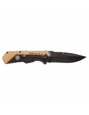 SMITH & WESSON Coltello Open Lock Blk/FDE