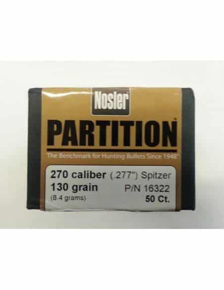 NOSLER Partition 277" 130gr SP 16322