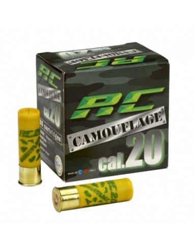 Cartucce RC 20 Camouflage Calibro  20/70 30 g piombi disponibili 3-4-5-6-