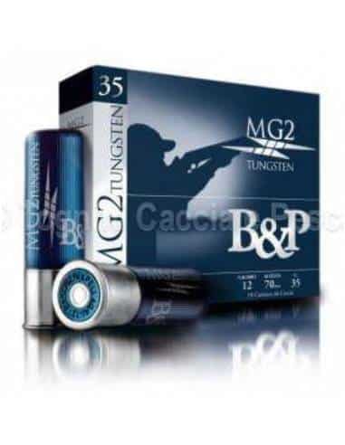 BASCHIERI & PELLAGRI MG2 TUNGSTEN PIOMBO 5 CALIBRO 12 35 GRAMMI 10 CARTUCCE