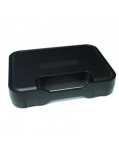 Valigetta Custodia Valigia Rigida in plastica Per Pistola 24.7x17.7x7.1cm con spugna bugnata codice 6001/000