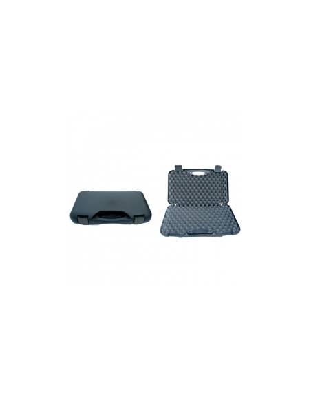 Valigetta in plastica Custodia Valigia Rigida Per Pistola 50x30x8.5cm modello eco c/2 con clips