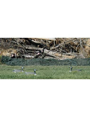 Rete Camouflage Capanni Misura:3mx24m Rete fogliata verde marrone