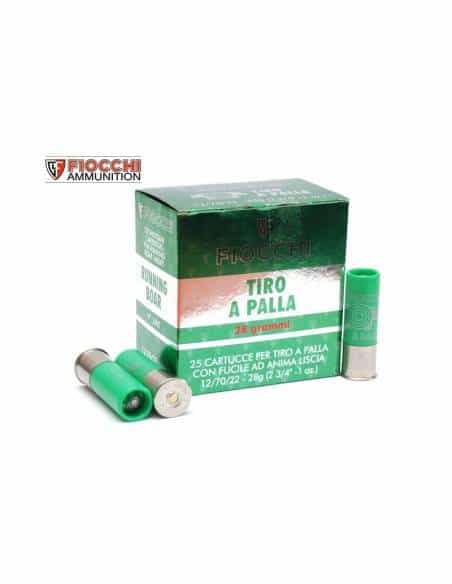 Cartucce Fiocchi Tiro a palla Cervo calibro 12/67 28 g