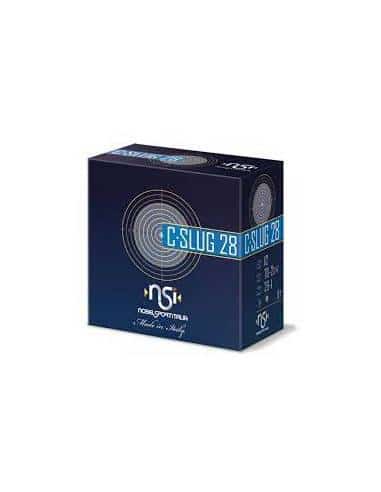 NOBEL SPORT CARTUCCE TIRO PALLA C12 PALLA UNICA C SLUG 28 GR