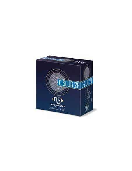 NOBEL SPORT CARTUCCE TIRO PALLA C12 PALLA UNICA C SLUG 28 GR