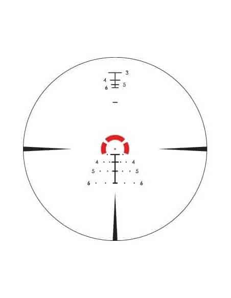 OTTICA STRIKE EAGLE 1-8X24 FFP EBR-8 MOA RETICLE FIRST FOCAL PLANEVORTEX Optic  SE-1801