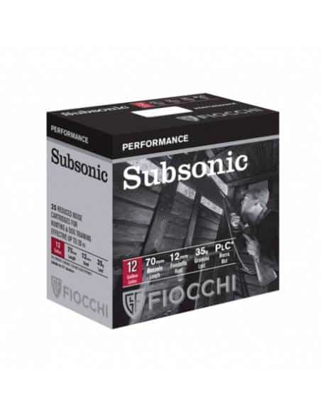 Fiocchi Cartucce Performance Subsonic Cal. 12 35gr