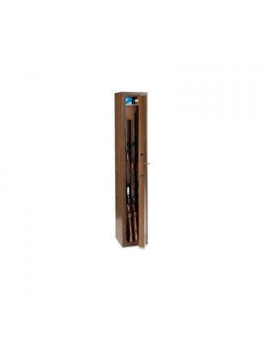 Technomax TCL/4 Armadio portafucili cassaforte 4 posti tipo legno a chiave