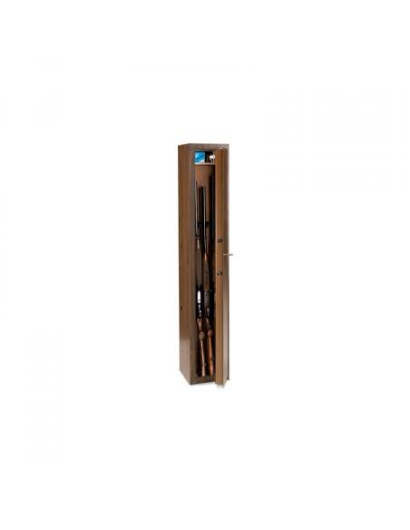 Technomax TCL/4 Armadio portafucili cassaforte 4 posti tipo legno a chiave