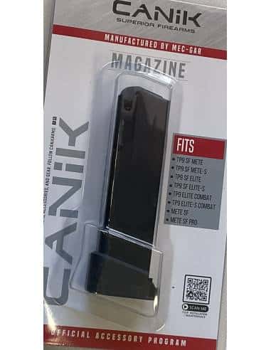 CANIK SUPERIOR FIREARMS CARICATORE 18 COLPI 9X21 PAD tp9 tp9sf tp9 elite tp9 elite combat