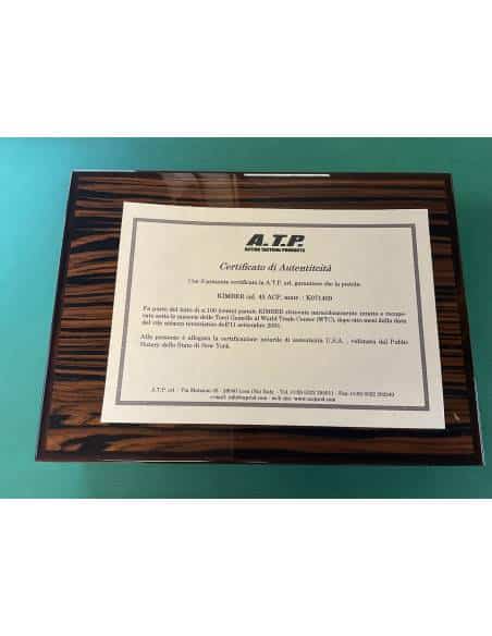 KIMBER STAINLESS TARGET commemorativa WTC 9 Settembre 2001calibro 45acp
