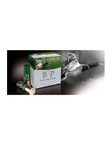VALLE STEEL 33 MAGNUM EXTRA VELOCITY CARTUCCE BASCHIERI&PELLAGRI PIOMB N 4
