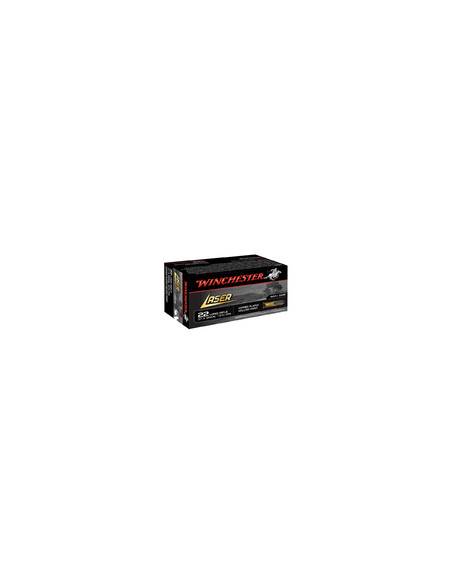 Winchester Laser calibro 22 LR Long Rifle – 37.5 grani – 50 cartucce