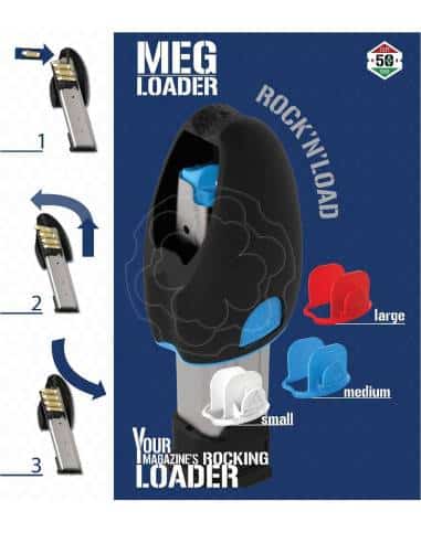 MEC-GAR MEC-LOADER CARICHINO UNIVERSALE PER PISTOLE CAL. 9mm/40/45 ETC.(MGLOAD-B)