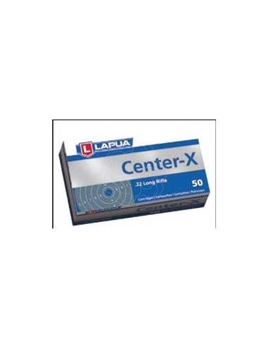 LAPUA MUNIZIONI CENTER X CALIBRO 22 LR 40 GRS (CONF.50 PZ)