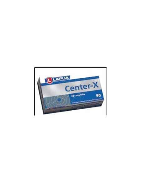 LAPUA MUNIZIONI CENTER X CALIBRO 22 LR 40 GRS (CONF.50 PZ)
