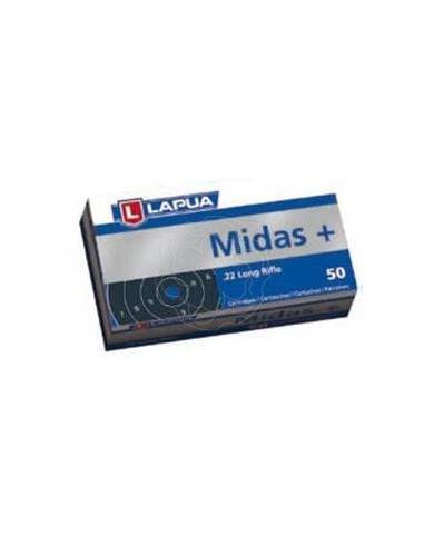 LAPUA MUNIZIONI MIDAS + CALIBRO 22 LR 40 GRS (CONF.50 PZ)