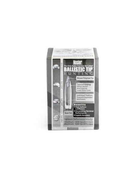 Palle ogive Nosler Ballistic Tip Hunting calibro 270 – 130 grani 27130
