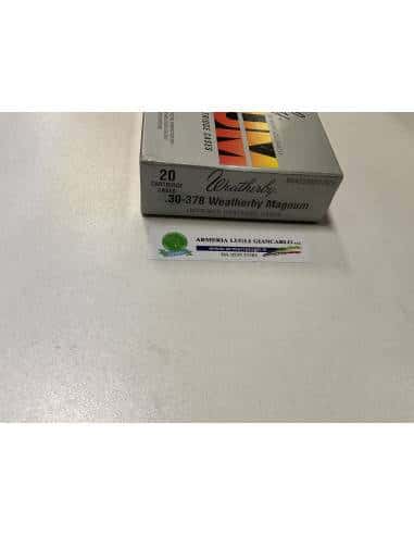 WEATHERBY – BOSSOLI .30-378 WEATHERBY MAGNUM CONF. 20 PZ.