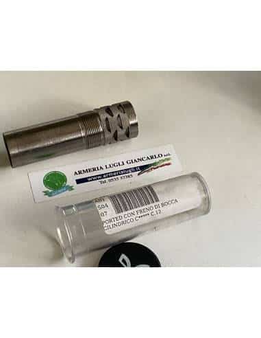 STROZZATORE GEMINI CAL 12 CON FRENO DI BOCCA CILINDRICO /5 STELLE BIANCO 200.010