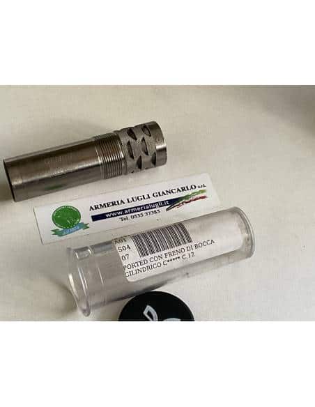 STROZZATORE GEMINI CAL 12 CON FRENO DI BOCCA CILINDRICO /5 STELLE BIANCO 200.010