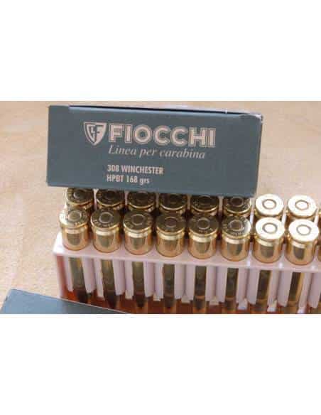 FIOCCHI CALIBRO 308 168 GRANI PERFECTA PALLA SIERRA