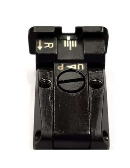 LPA SPR TACCA DI MIRA CON REGOLAZIONI MICROMETRICHE E MIRINO IN ACCIAIO PER SIG SAUER P220 (NEW) / P225 / P226 / P228 / P320