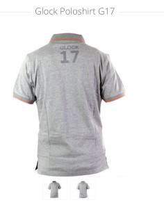 GLOCK G17 POLO SHIRT MEN TAGLIA XXL