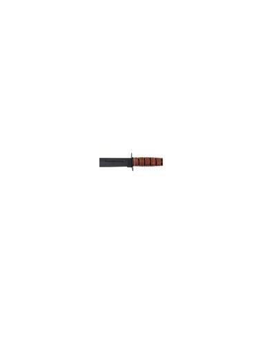 COLTELLO KA-BAR USMC 1217  pelle, fodero in pelle