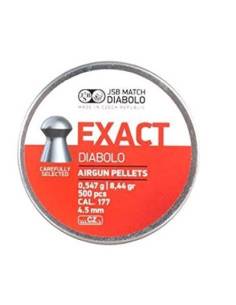 Pallini piombini per carabina JSB EXACT DIABOLO CALIBRO 4.50  0,547grani 4.51