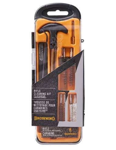 KIT PULIZIA ARMI RIFLE CLEANING KIT CALIBRO 22LR PER CARABINE PISTOLE