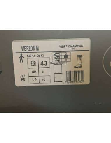 STIVALE LE CHAMEAU VIERZON M CODICE 747 NUMERO 43