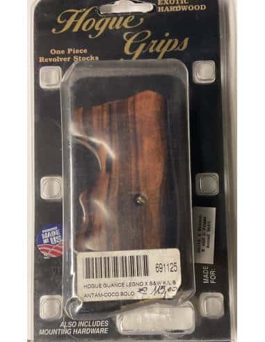 GUANCETTA IN LEGNO HOGUE GRIP PER SMITH&WESSON K AND L ROUND BUT 691125