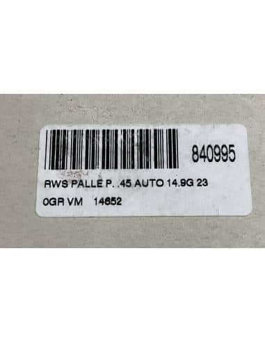 Palle RWS  45 /452 auto 14.9 G 100 PEZZI CODICE 840995