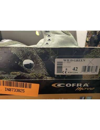 Scarpone Cofra wild green numero 42 codice 15170-000