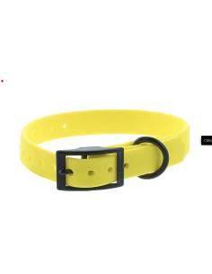Collare fluo giallo Canihunt per cani colore giallo 60 cm c12250125 mm