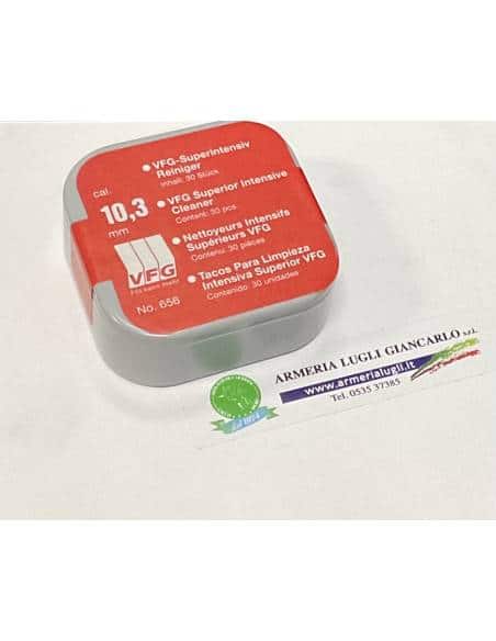 Feltrini pulizia canne diametro 10,3 numero 30 pezzi