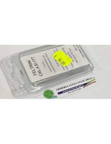 Felitrini per pulizia canne 4,5 /177 numero 50 pezzi