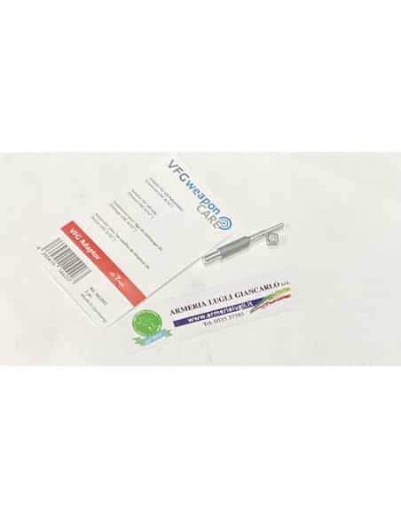 Adattatore portafeltrini VFG con filettatura passo USA Adattatore universale x bacchette con passo Americano
