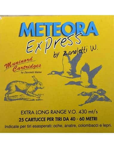 Cartucce calibro 20 Zanoletti meteora express 31 gr piombo 3 4 5 6