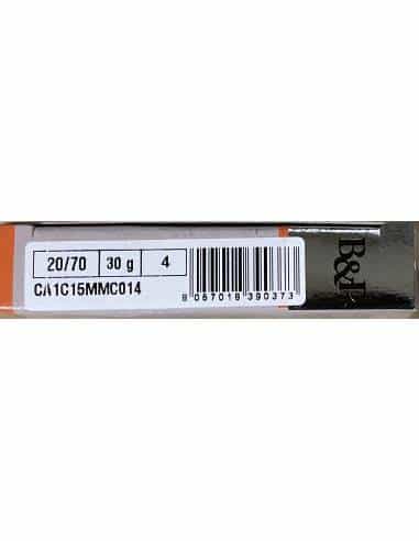 Cartucce MG2 mythos fibre Baschieri&Pellagri calibro 20 30 gr piombo 4 - 5