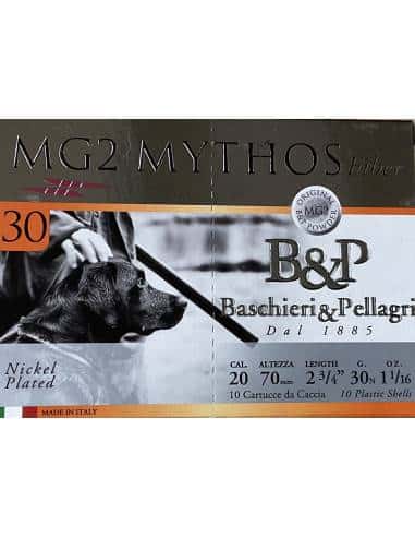 Cartucce MG2 mythos fibre Baschieri&Pellagri calibro 20 30 gr piombo 4 - 5