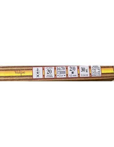 Cartucce Nobel sport calibro 20 nsi 10 pezzi colezione speciale volpe 30 gr 2/0