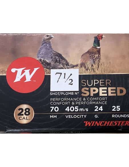 Cartucce calibro 28 winchester 24 grammi piombo 7 1\2